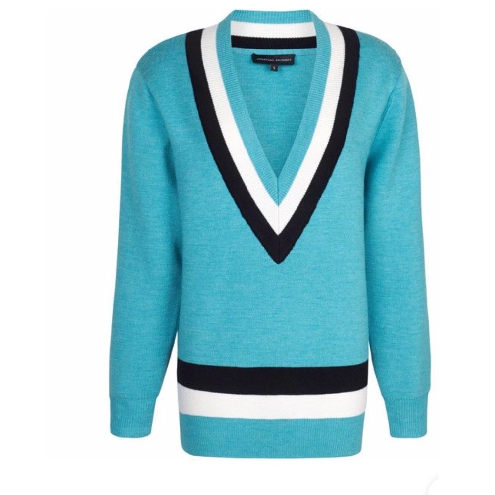 Jonathan Saunders XS Leanne Merino Wool Sweater